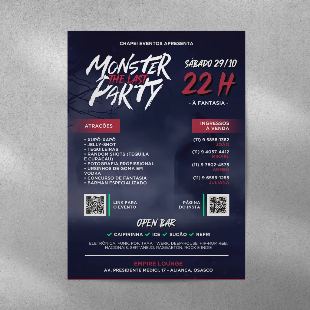 Poster 1 - Monster Party