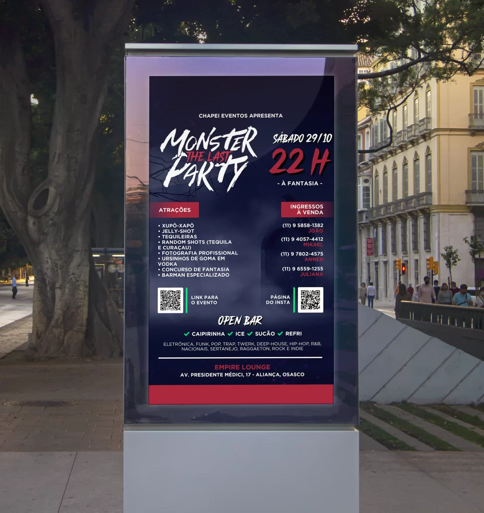 Poster 2 - Monster Party